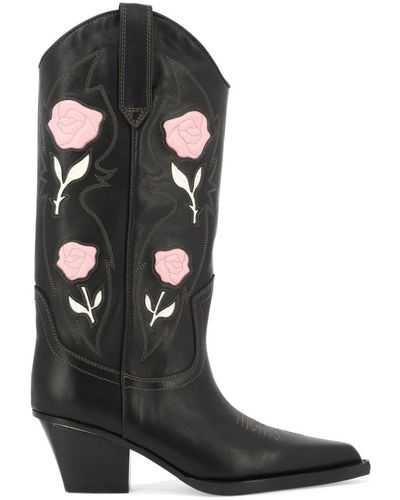 Paris Texas Shoes > boots > cowboy boots - Noir