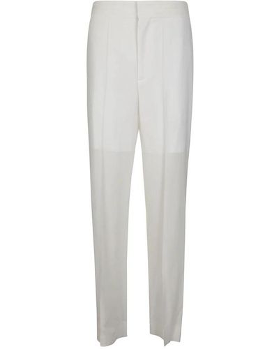 Victoria Beckham Wide Trousers - Grey