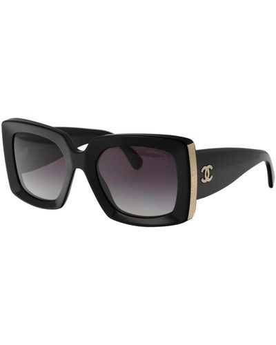Chanel Stylische sonnenbrille mit modell 0ch5435 - Schwarz