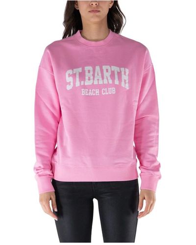 Mc2 Saint Barth Sweatshirts - Pink