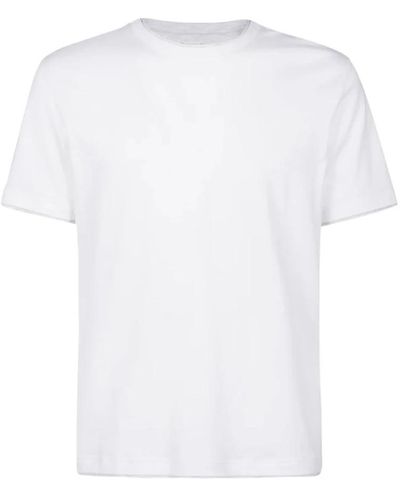 Eleventy Klassische t-shirts und polos - Weiß