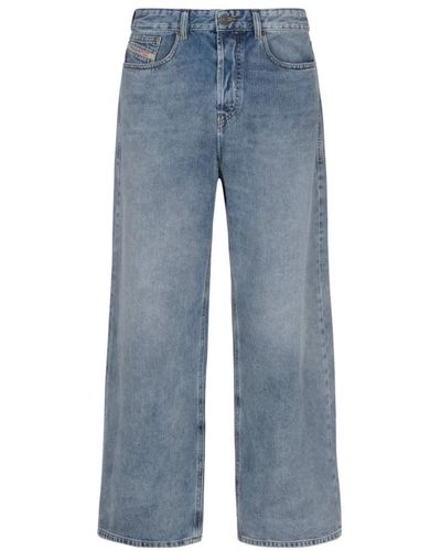 DIESEL Wide Jeans - Blue