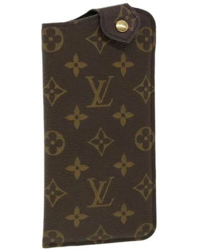 Louis Vuitton Borsa louis vuitton in tela marrone usata - Verde