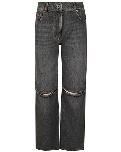 JW Anderson Straight Jeans - Grey