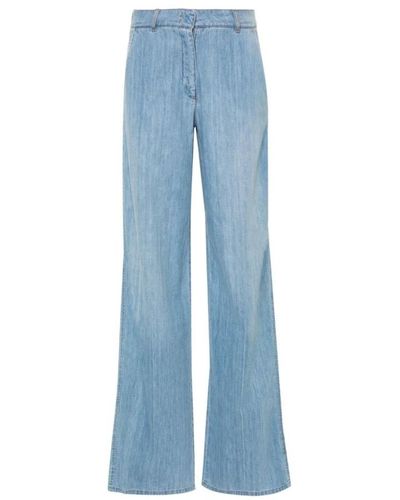 Ermanno Scervino Wide Jeans - Blue