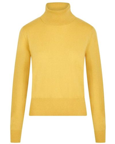 Ballantyne Cashmere Knitwear - Yellow
