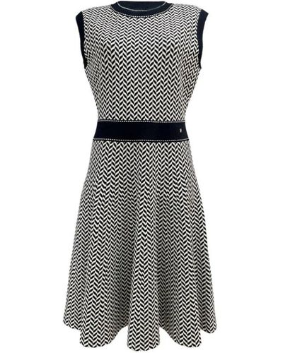 Carolina Herrera Short Dresses - Grey