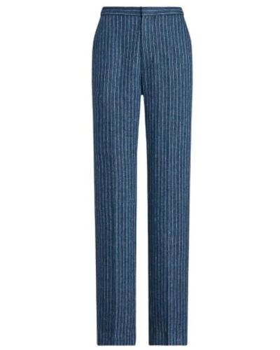 Polo Ralph Lauren Wide trousers - Blau