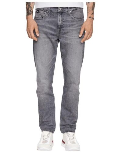 Calvin Klein Jeans grigi tapered - Grigio