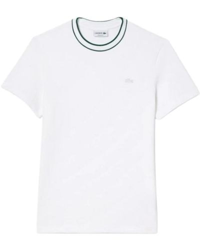 Lacoste T-shirts - Weiß