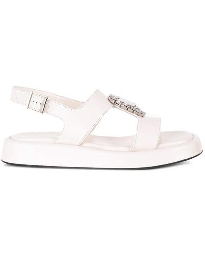 Loriblu Flat Sandals - White