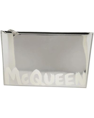 Alexander McQueen Clutches - Metallic