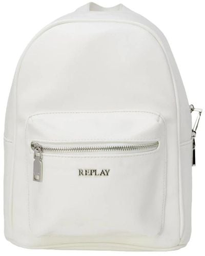 Replay Backpacks - White