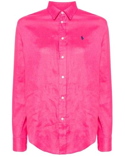 Ralph Lauren Wüstenrosa casual hemd - Pink