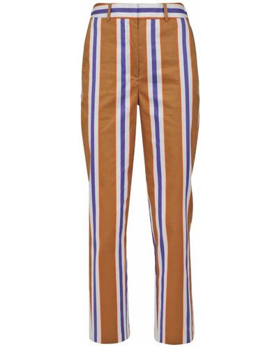 Niu Slim-Fit Trousers - Orange