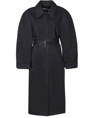 Jacquemus Coats > single-breasted coats - Noir