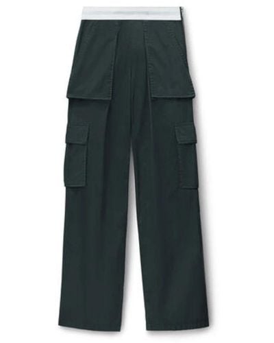 Alexander Wang Straight Trousers - Green