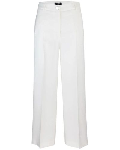 Liu Jo Wide Trousers - White