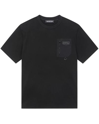 Duvetica T-Shirts - Black
