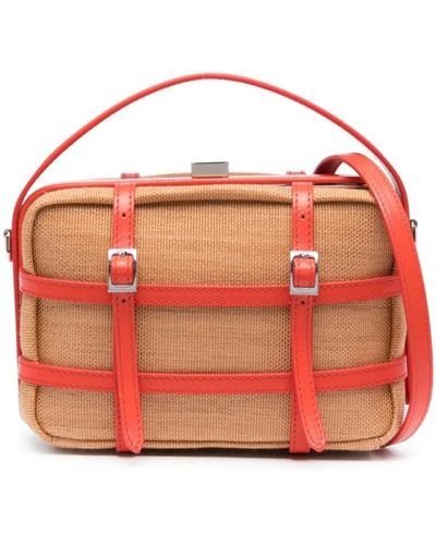 Tela Bags > shoulder bags - Rouge