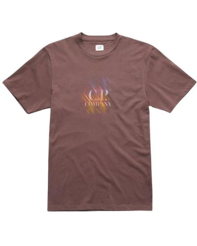 C.P. Company T-Shirts - Purple