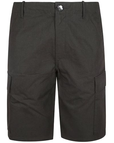 KENZO Schwarze cargo workwear shorts - Grau