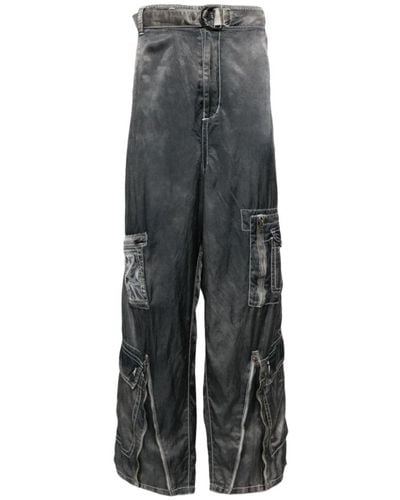 Maison Mihara Yasuhiro Wide Jeans - Gray