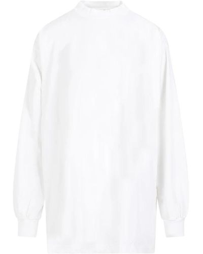 Balenciaga Long Sleeve Tops - White