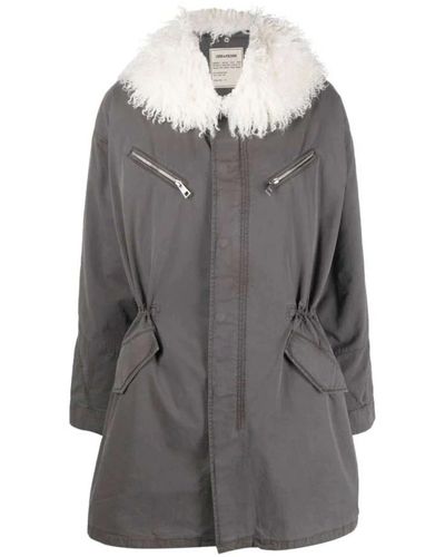 Zadig & Voltaire Jackets > winter jackets - Gris