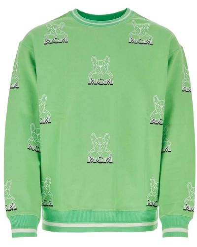 MCM Stylische sweatshirts für männer und frauen - Grün