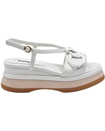 Jeannot Flat Sandals - White