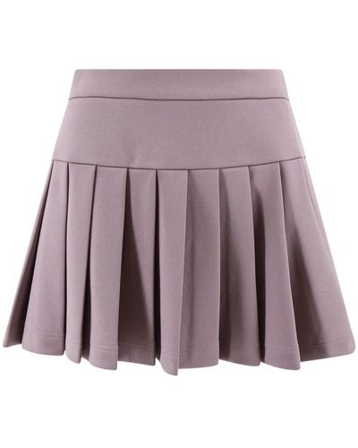 Palm Angels Short Skirts - Purple
