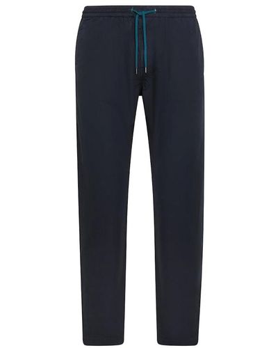 Paul Smith Trousers > slim-fit trousers - Bleu