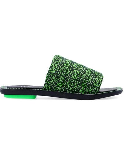 Loewe Shoes > flip flops & sliders > sliders - Vert