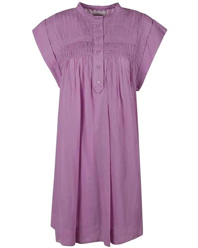 Isabel Marant Short Dresses - Purple