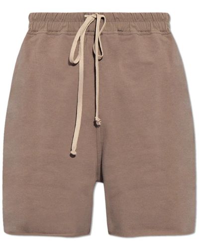 Rick Owens Shorts > casual shorts - Neutre
