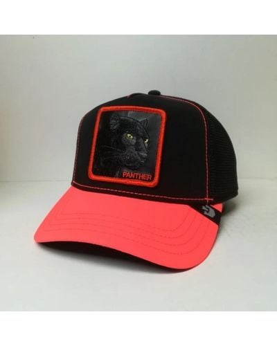Goorin Bros Dunkel glänzende trucker cap - stilvoll und langlebig - Rot