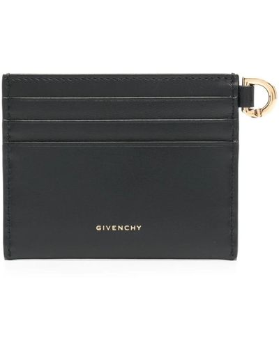 Givenchy Schwarze geldbörsen - ss24 accessoires