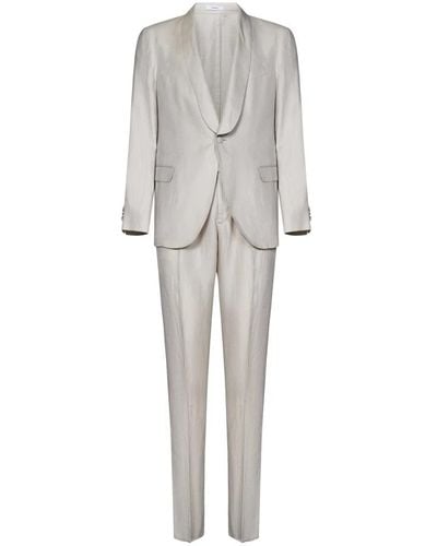Boglioli Single Breasted Suits - Gray