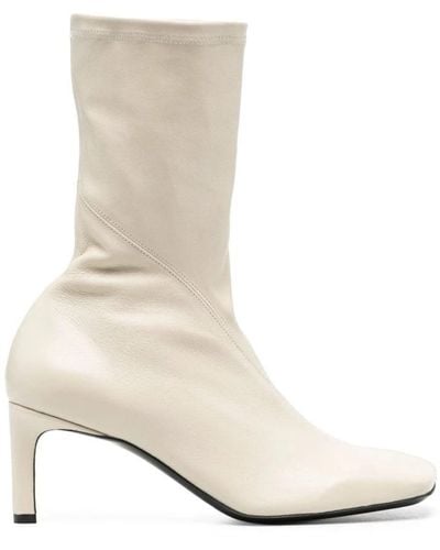 Jil Sander Heeled Boots - White