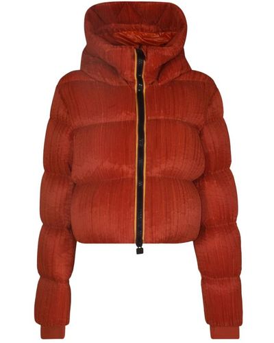 K-Way Down Jackets - Red