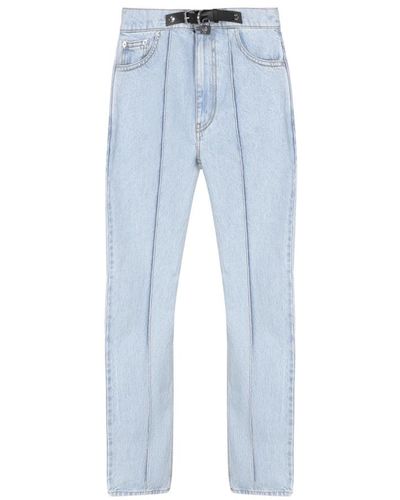 JW Anderson Blaue jeans mit 98% baumwolle