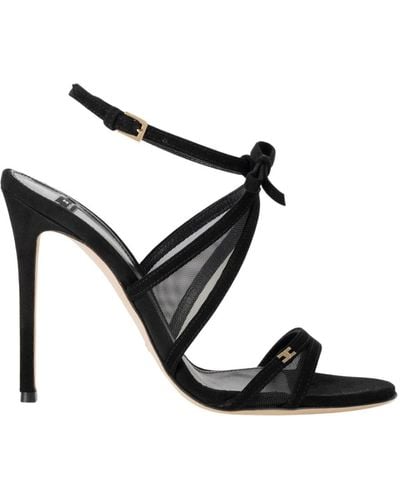Elisabetta Franchi Shoes > sandals > high heel sandals - Noir