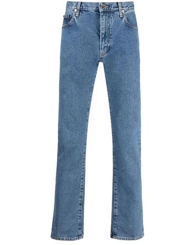 Off-White c/o Virgil Abloh Straight Jeans - Blauw
