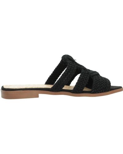 MTNG Flat sandals - Negro