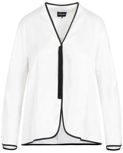Giorgio Armani Light Jackets - White