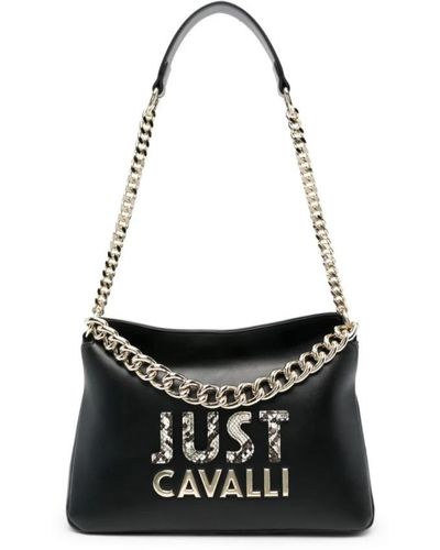 Just Cavalli Shoulder Bags - Black