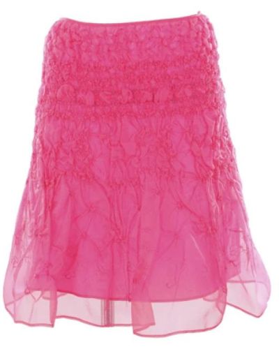 Cecilie Bahnsen Short Skirts - Pink