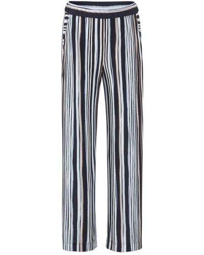 Marc Cain Straight trousers - Blu