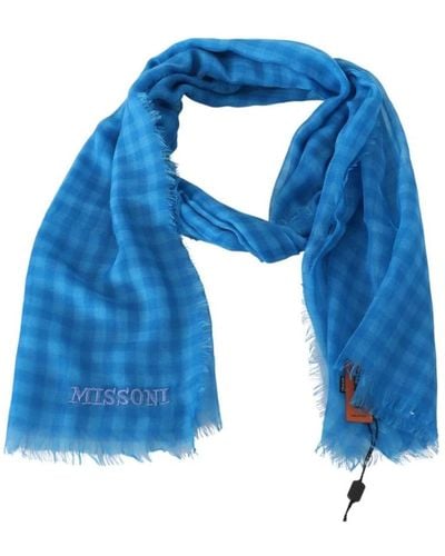 Missoni Winter Scarves - Blue